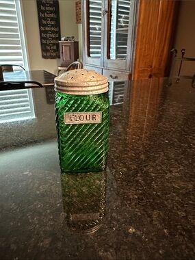 Vintage Flour jar